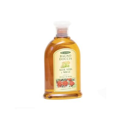 Bagno doccia aloe e miele petali di rosa 300 ml