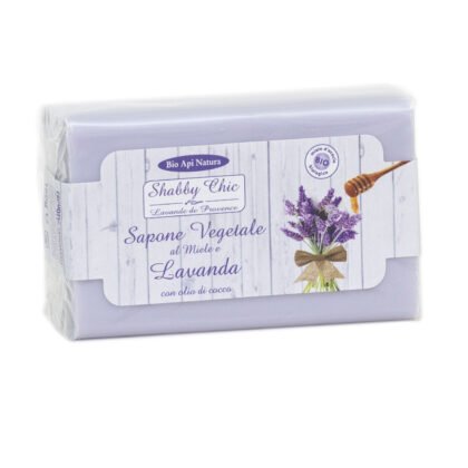 Sapone vegetale al miele e lavanda - rilassante 150 g