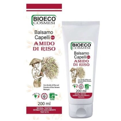 Balsamo per capelli Bio Amido di Riso 200ml