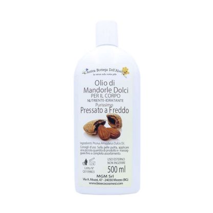 Olio di mandorle dolci per il corpo 500ml