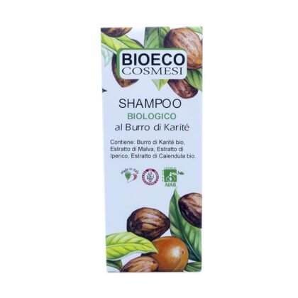 Shampoo Biologico al Burro di Karité 200ml
