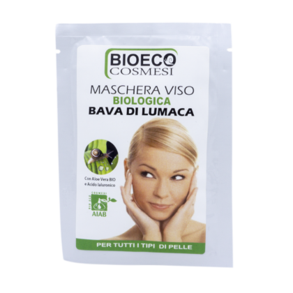 Maschera viso biologica Bava di Lumaca 20 ml