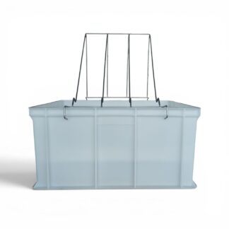 Banco per disopercolare in plastica con sgocciolatoio in acciaio inox H 30 cm "LYSON"