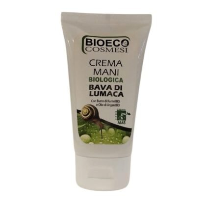 Crema mani biologica Bava di lumaca 75ml