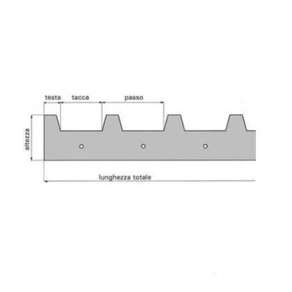 Distanziatore da 10 per nido (mm 383x10x25)